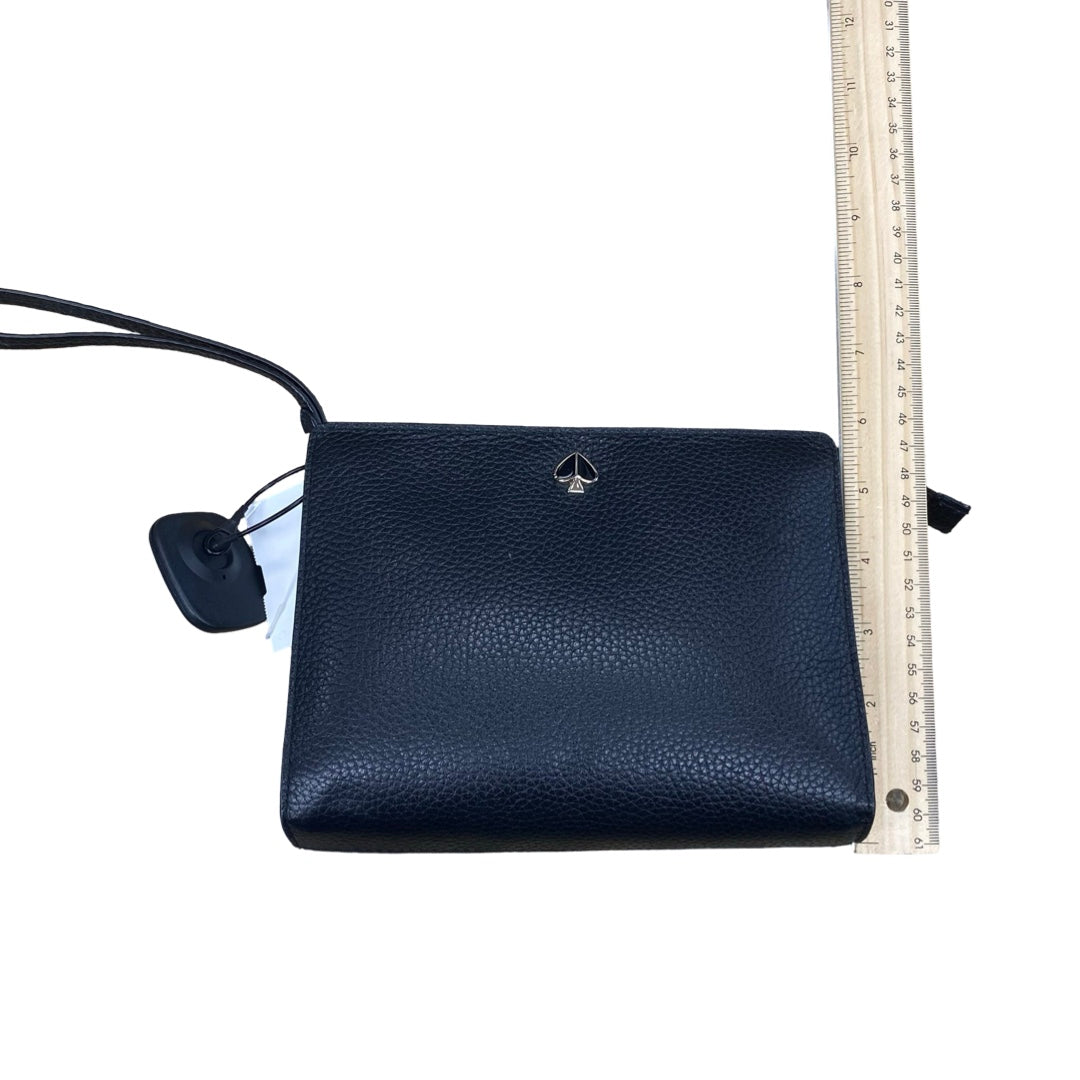 Clutch Designer By Kate Spade In Black, Size:Small