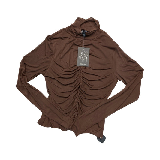 Top Ls By Cmc In Brown, Size:Xl