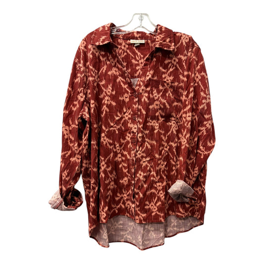 Top Ls By Knox Rose In Red, Size:Xl