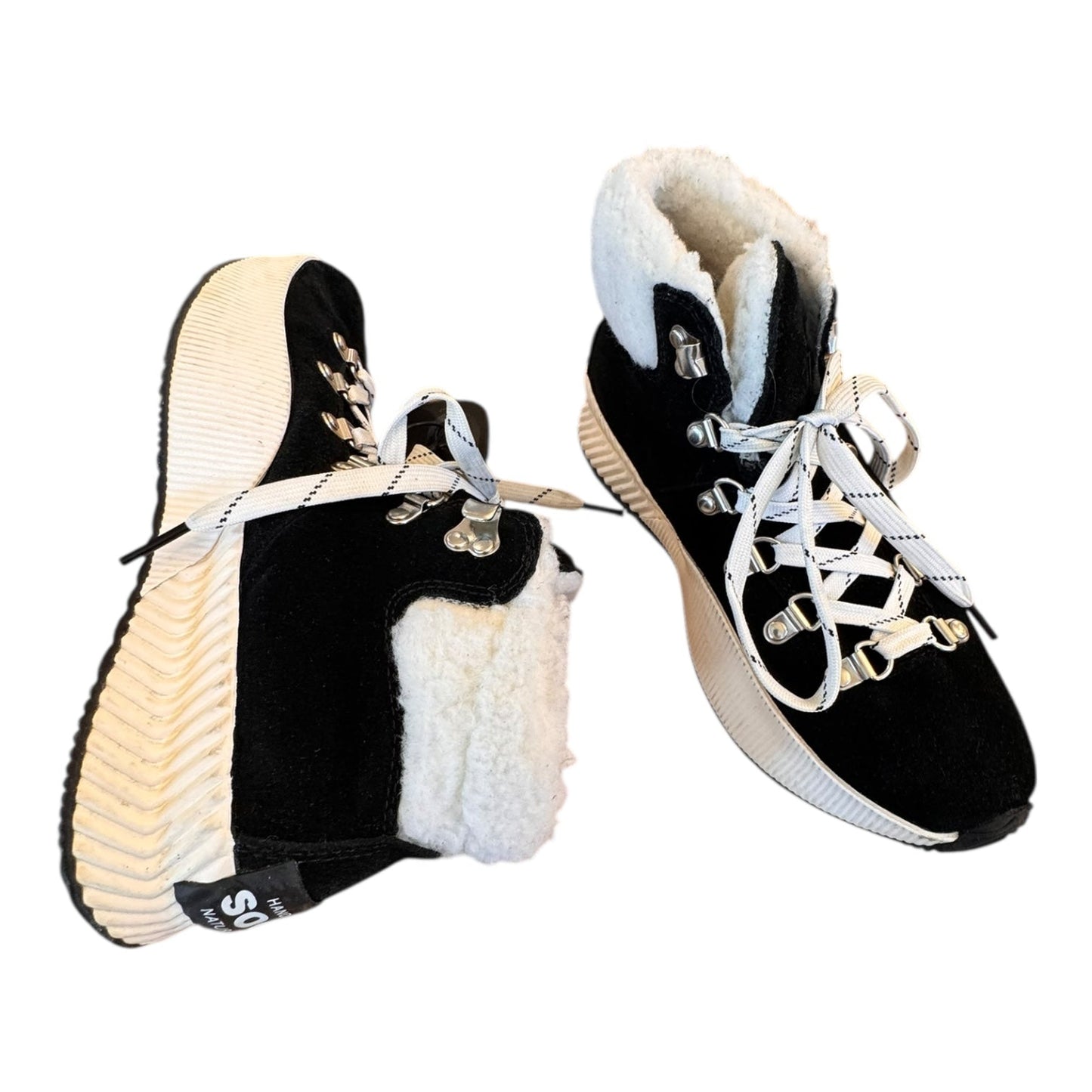 Boots Designer By Sorel In Black, Size:7