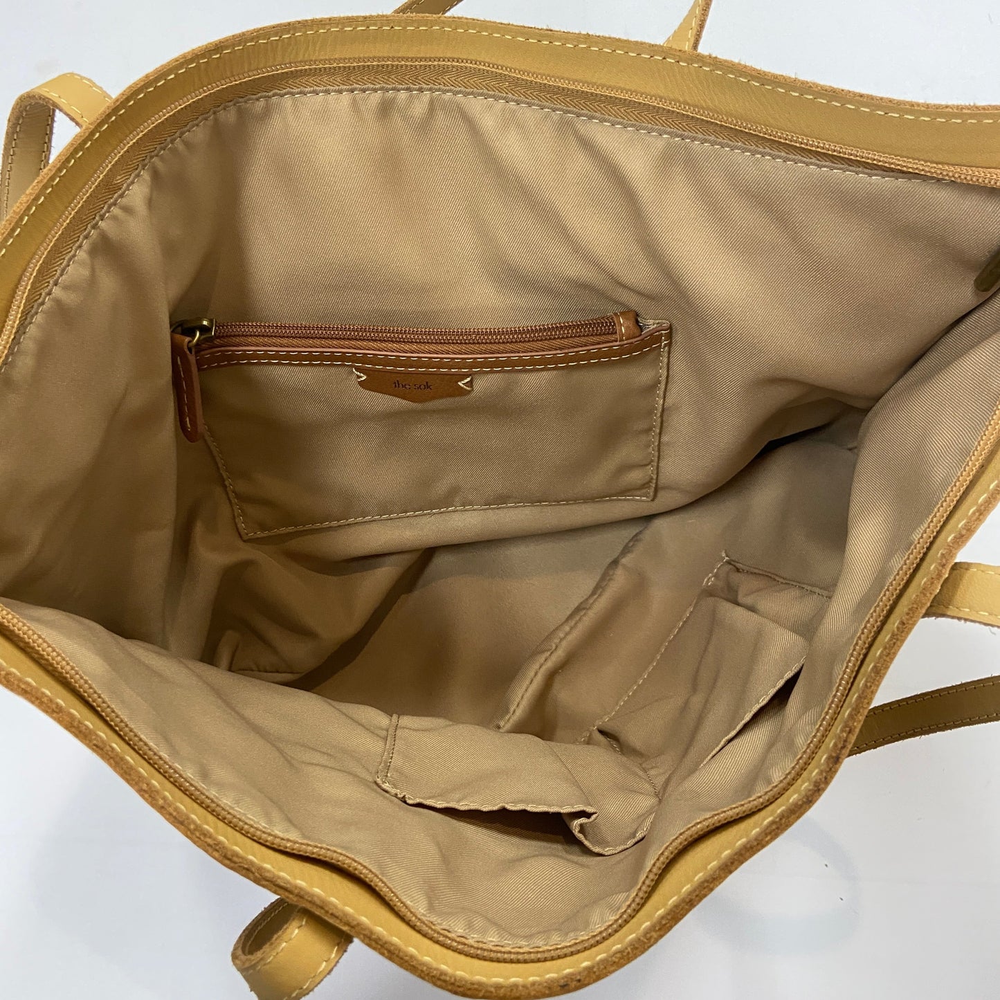 Tote Leather By The Sak, Size: Large
