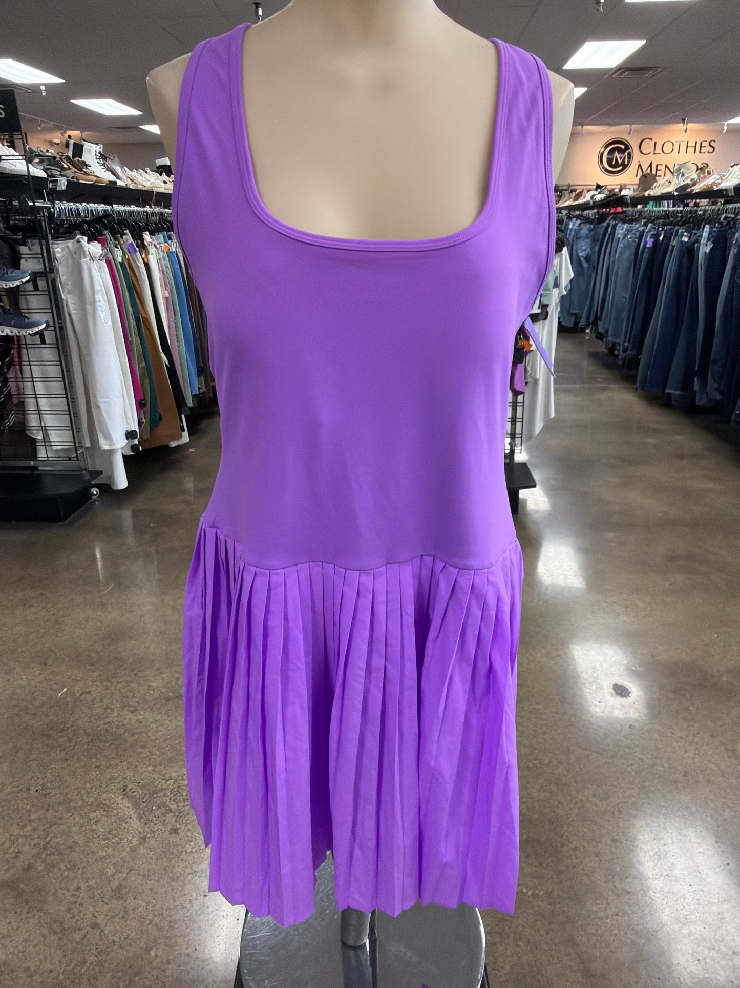 Athletic Dress By Fabletics In Purple, Size:Xl