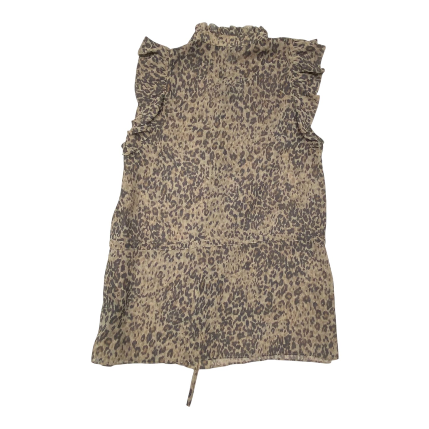 Top Ss Designer By All Saints In Animal Print, Size:S