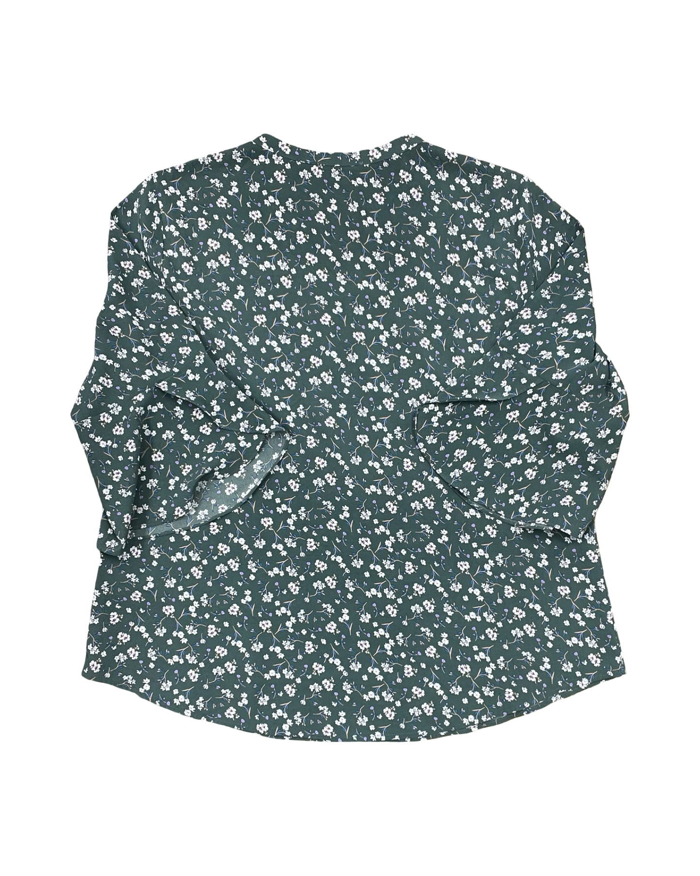 Top 3/4 Sleeve By Clothes Mentor In Green, Size:Xl