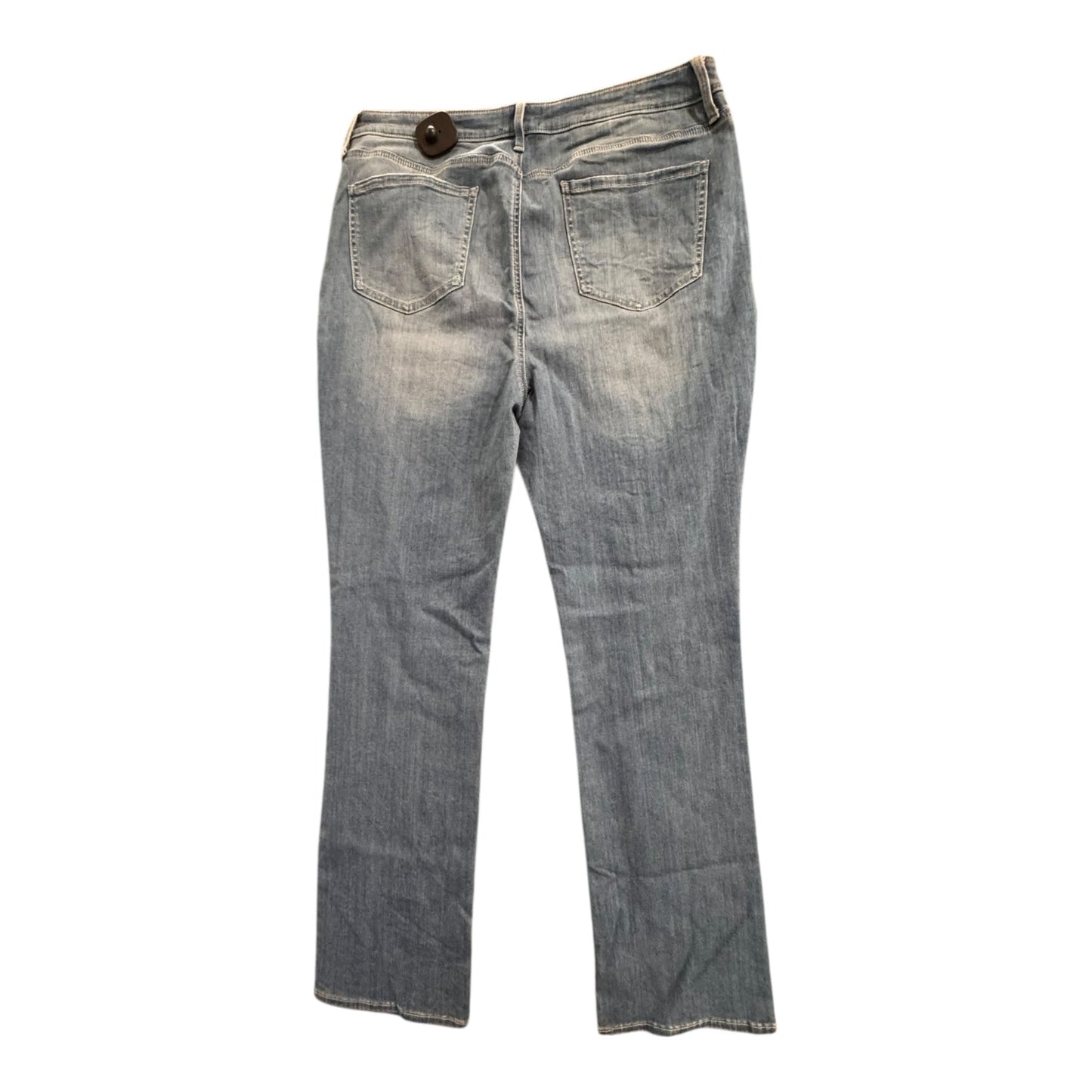 Jeans Straight By Not Your Daughters Jeans In Blue, Size:14