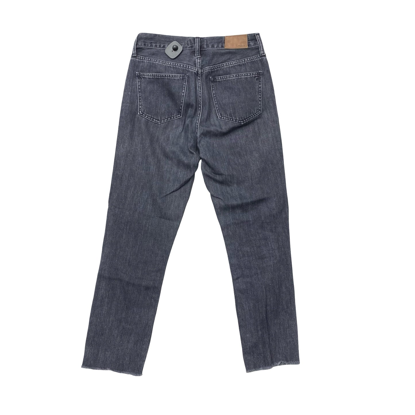 Jeans Straight By Madewell In Black Denim, Size:2