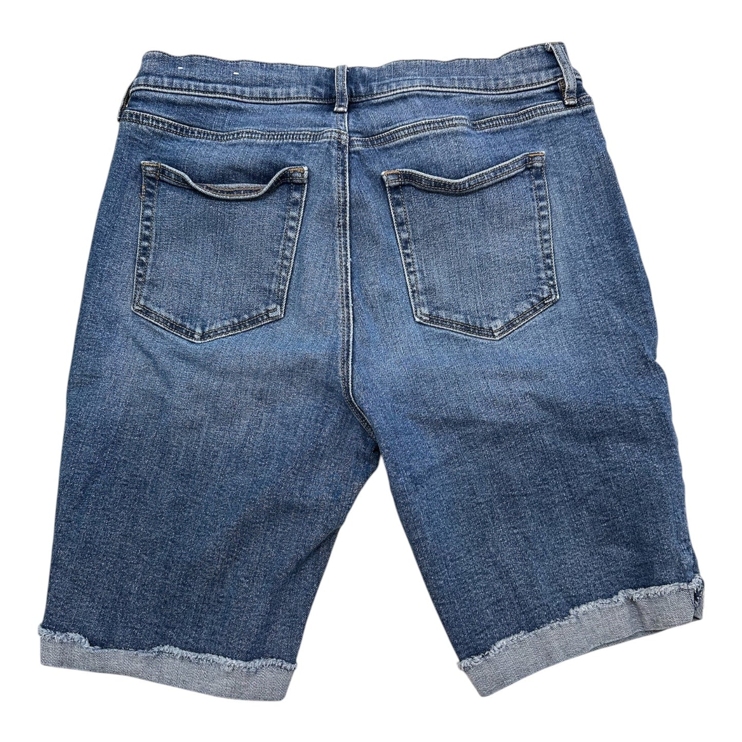 Shorts By Loft In Blue Denim, Size:8