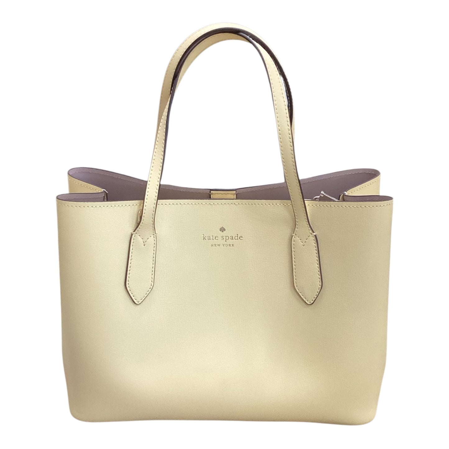 Handbag Designer By Kate Spade In Yellow, Size:Medium