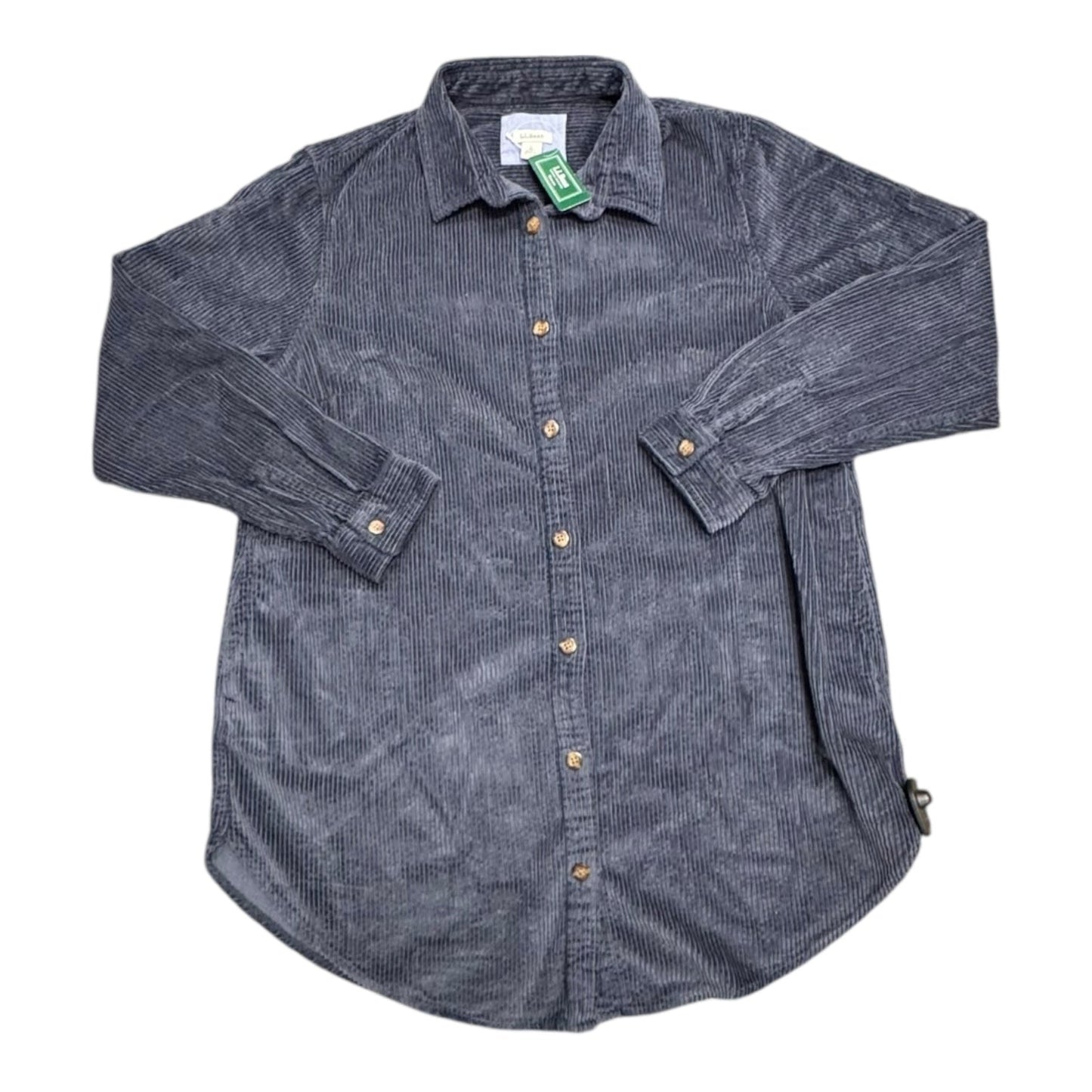 Jacket Shirt By L.L. Bean In Blue, Size:L