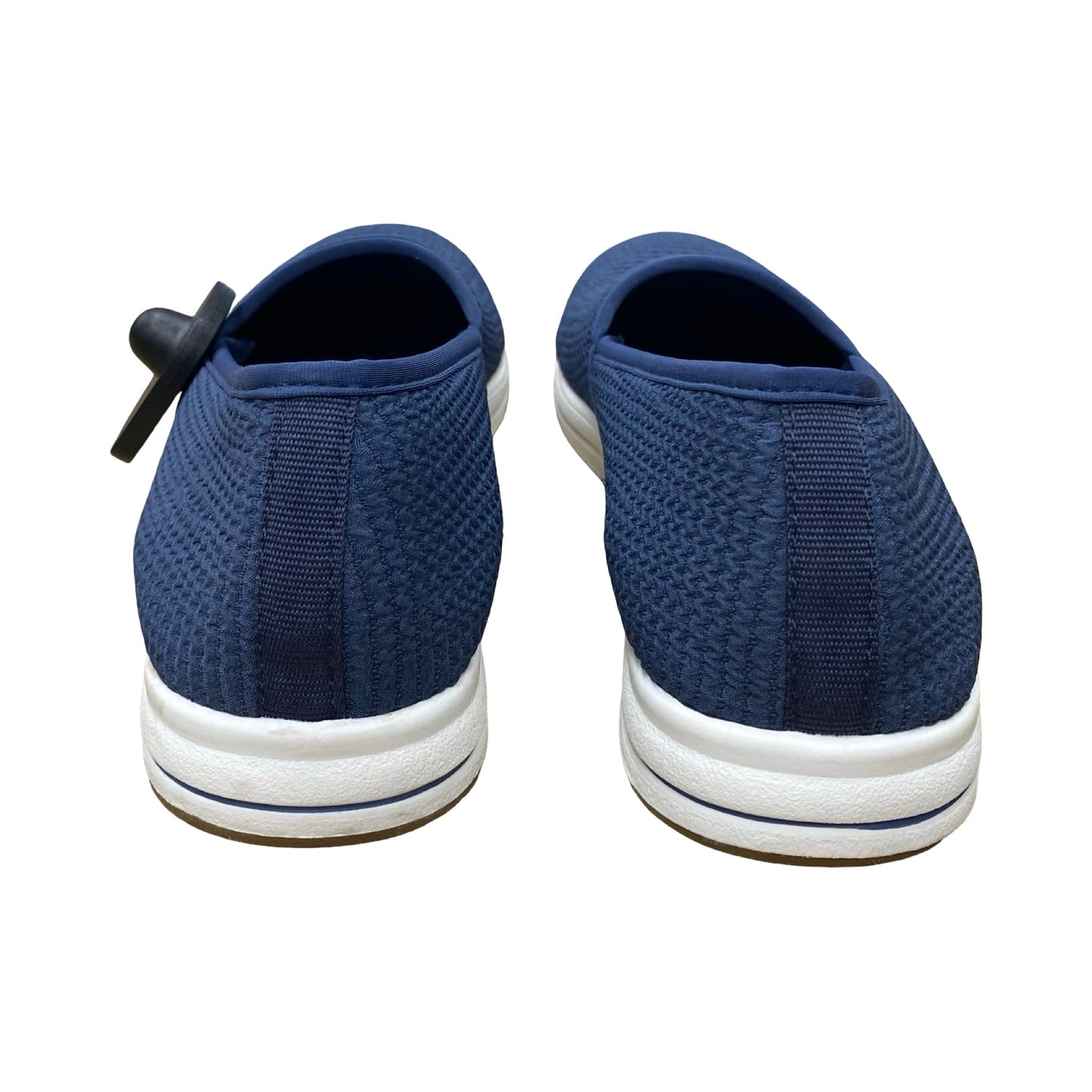Shoes Flats By Clarks In Blue, Size:7.5