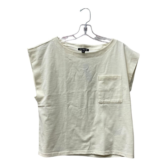Top Ss By J. Crew In Cream, Size:M