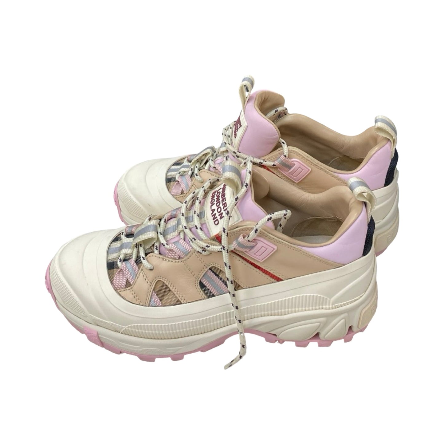 Shoes Luxury Designer By Burberry In Multi, Size: EUR 37