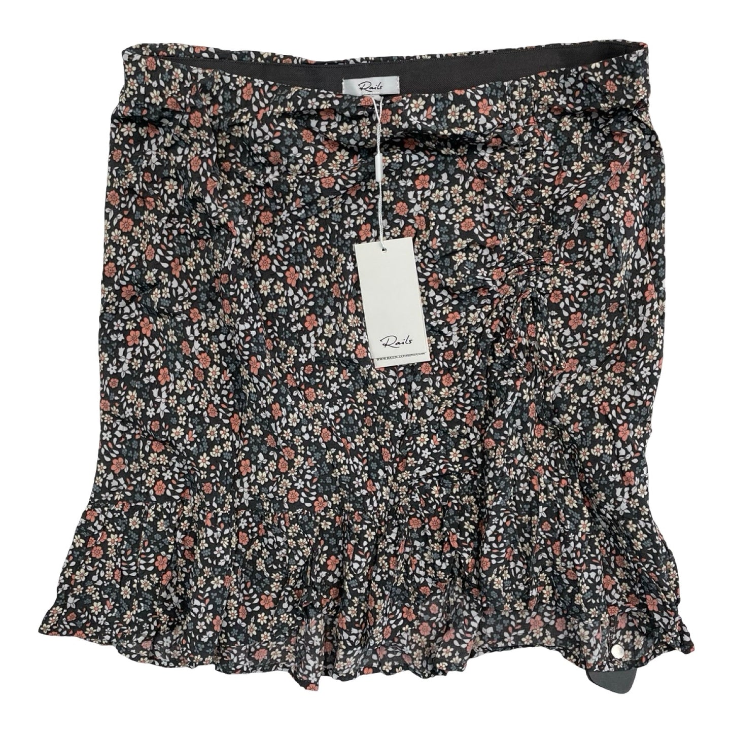 Skirt Midi By Rails In Floral Print, Size:L