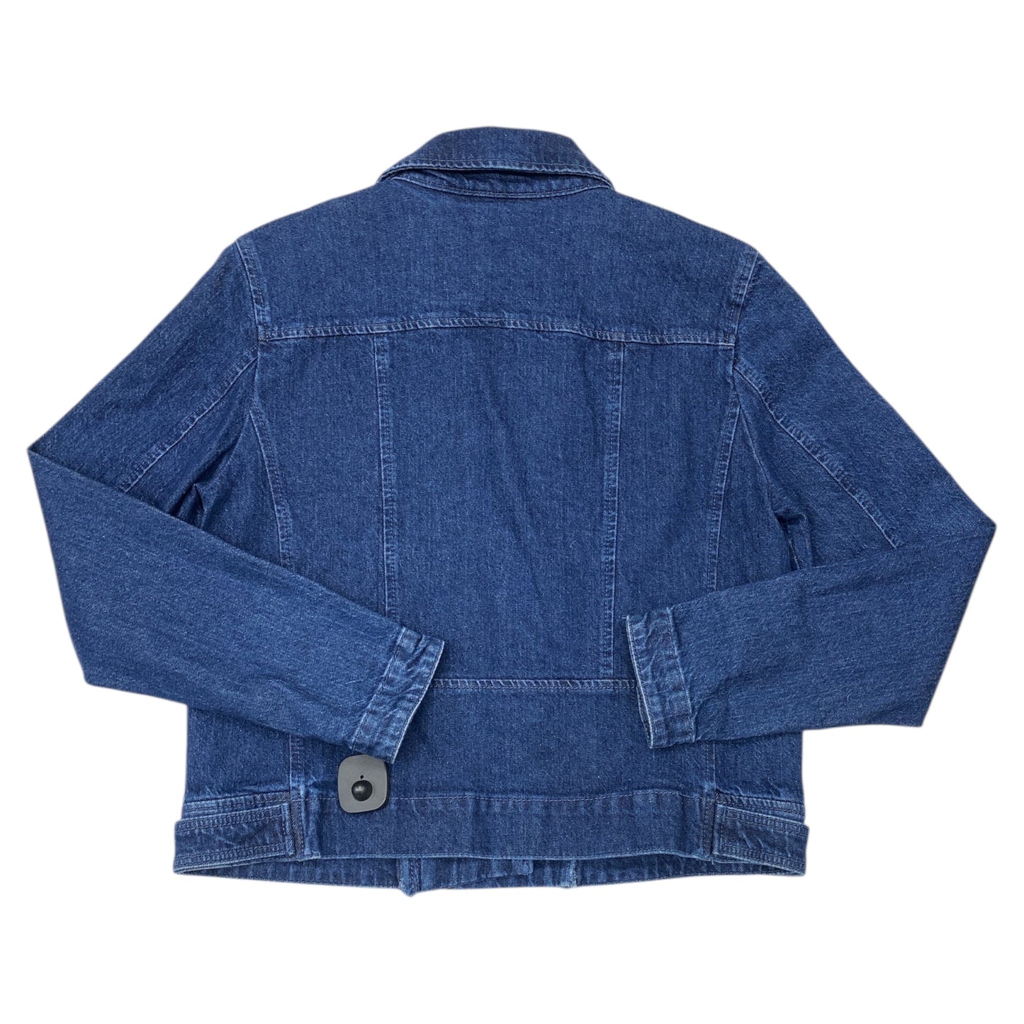 Jacket Denim By Loft In Blue Denim, Size:M