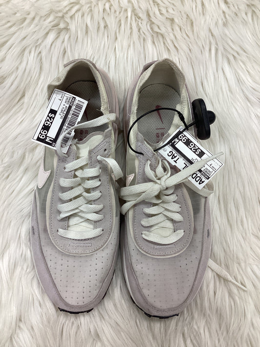 Shoes Athletic By Nike In Cream & Purple, Size:7