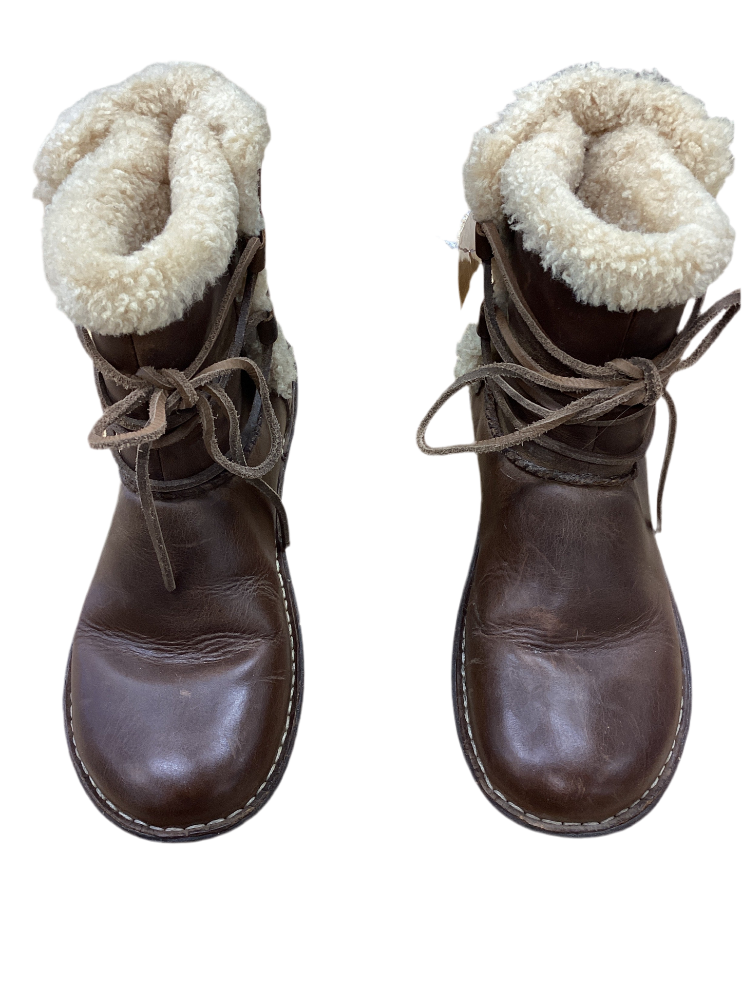 Boots Designer By Ugg In Brown, Size:9