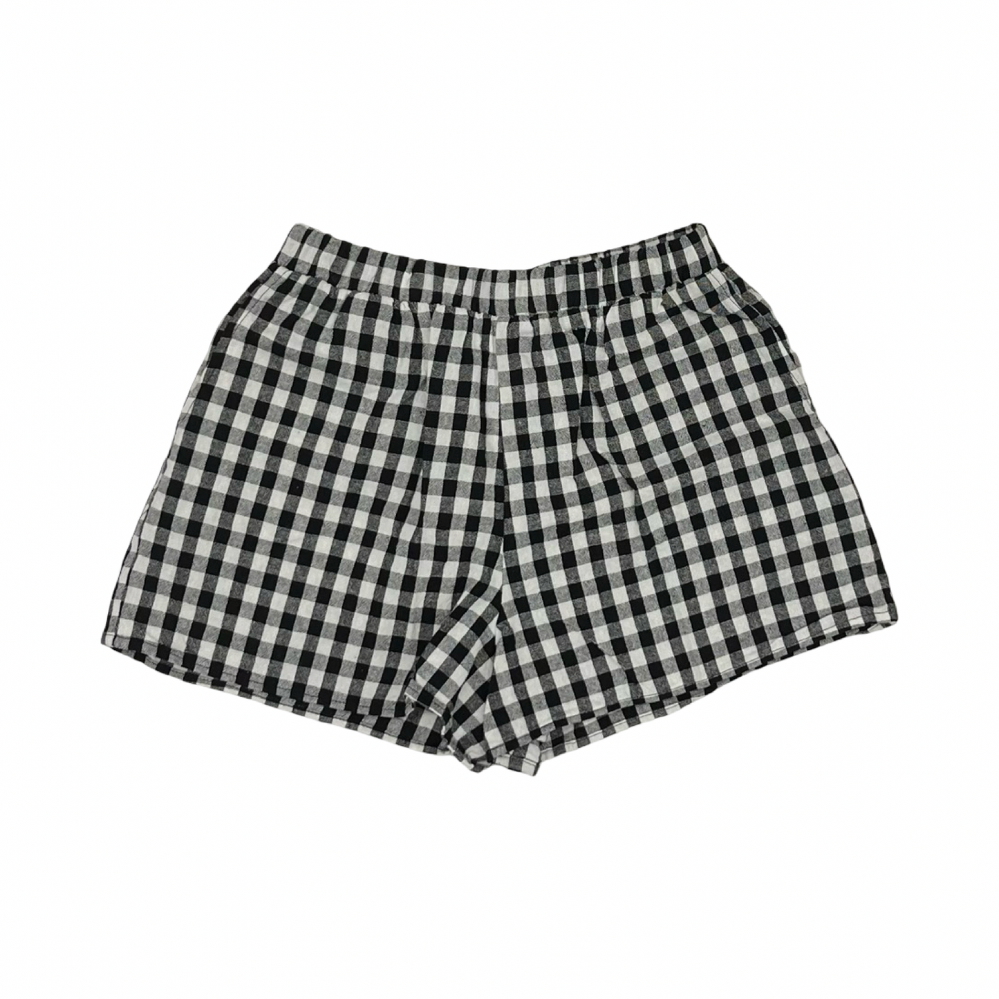 Shorts By Clothes Mentor In Black & Cream, Size:M