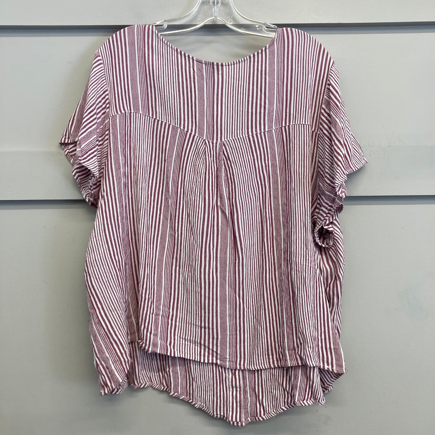 Top Ss By Torrid In Striped Pattern, Size:3X