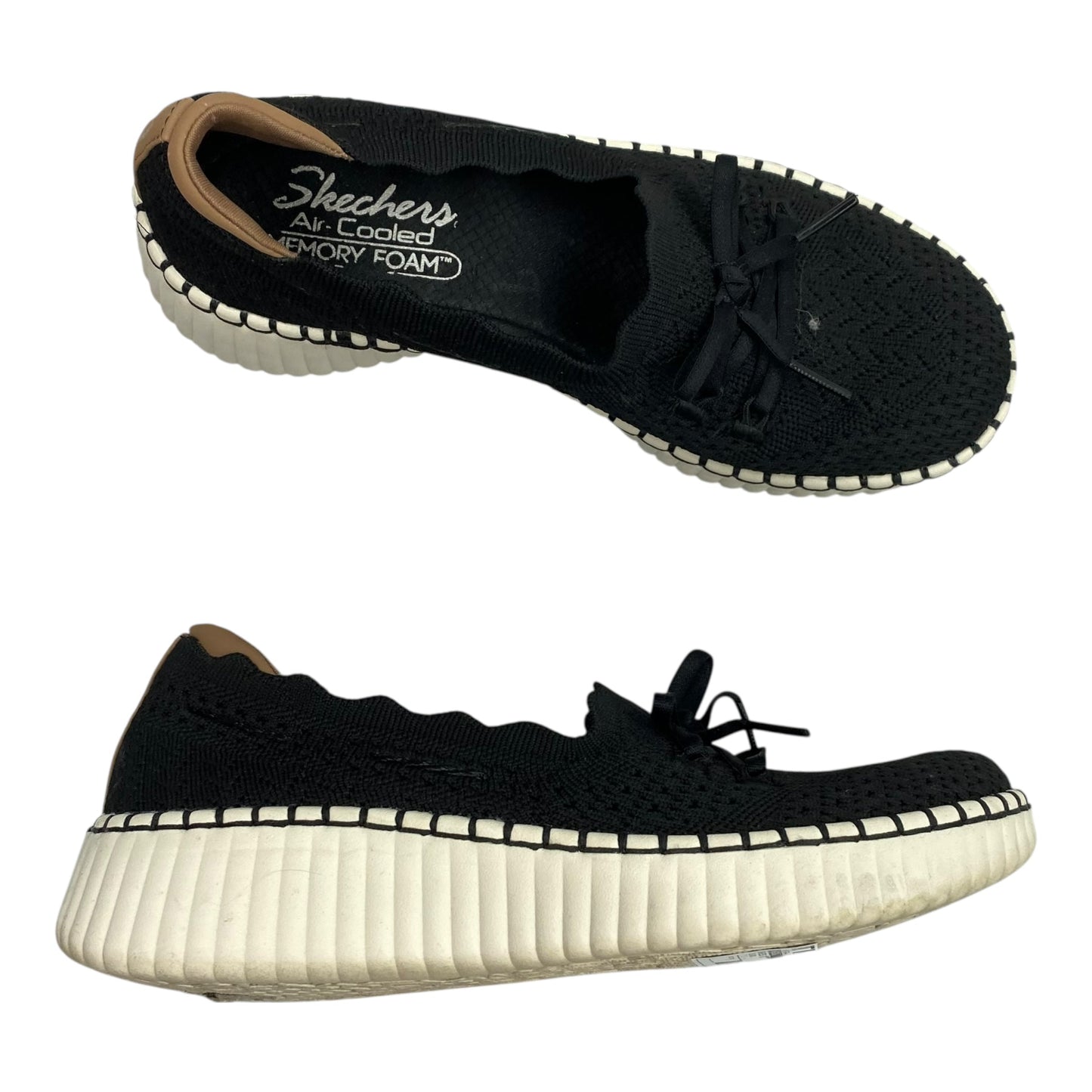 Shoes Flats By Skechers In Black, Size:7.5