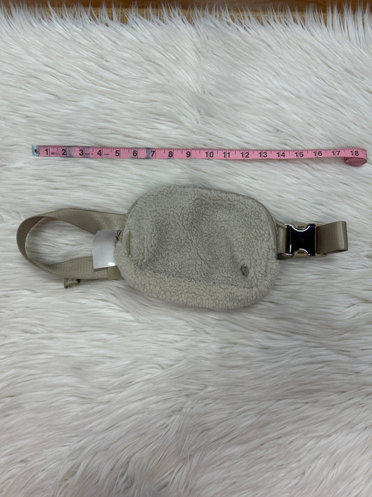 Belt Bag By Lululemon In Cream, Size:Small