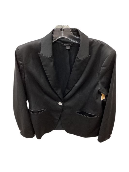 Blazer By Ann Taylor In Black, Size:6