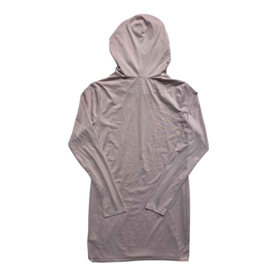 Athletic Top Ls Hoodie By The North Face In Pink, Size:M