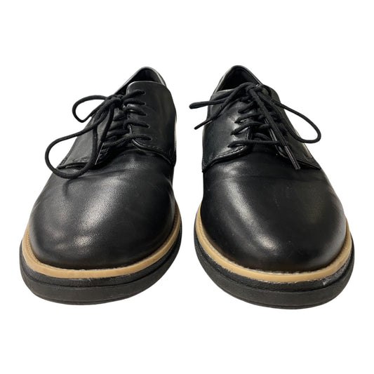 Shoes Flats By Clarks In Black, Size:8.5