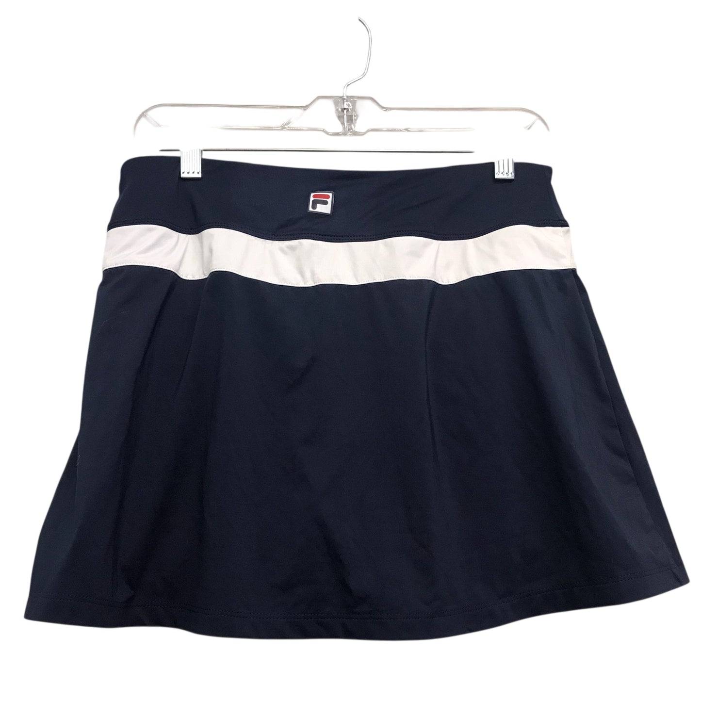 Athletic Skort By Fila In Blue & White, Size:M