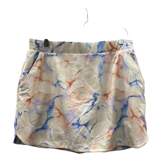 Athletic Skort By Calia In Cream, Size:L