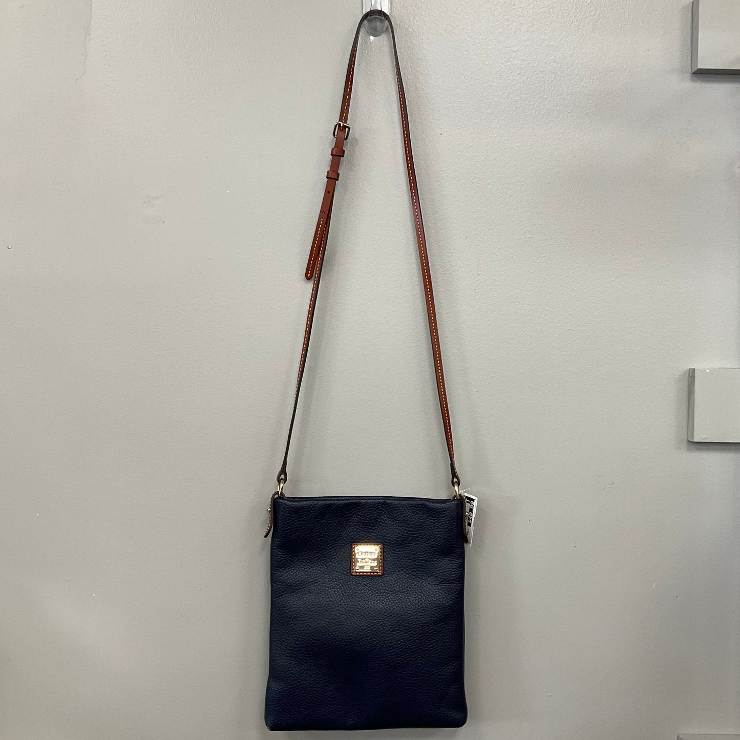 Crossbody Designer By Dooney And Bourke In Navy, Size:Small