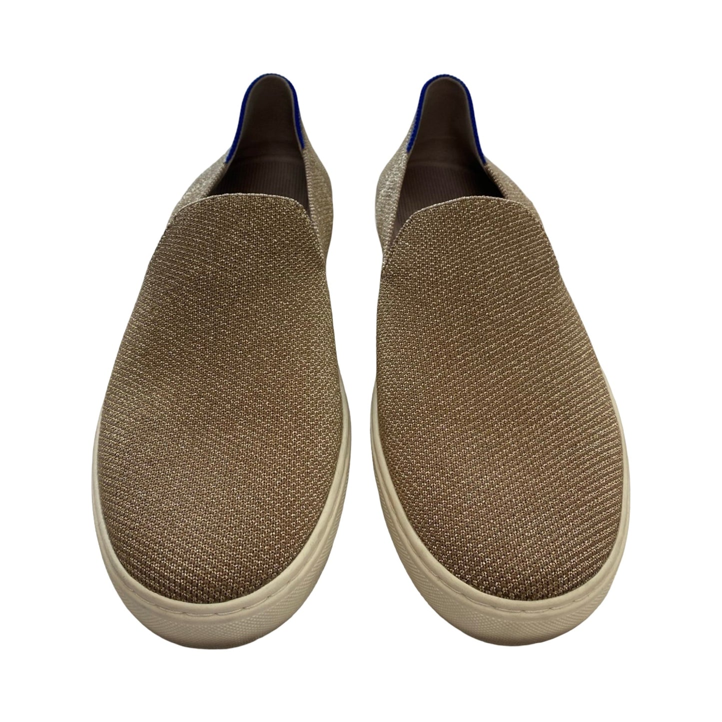 Shoes Designer By Rothys In Gold, Size:8.5