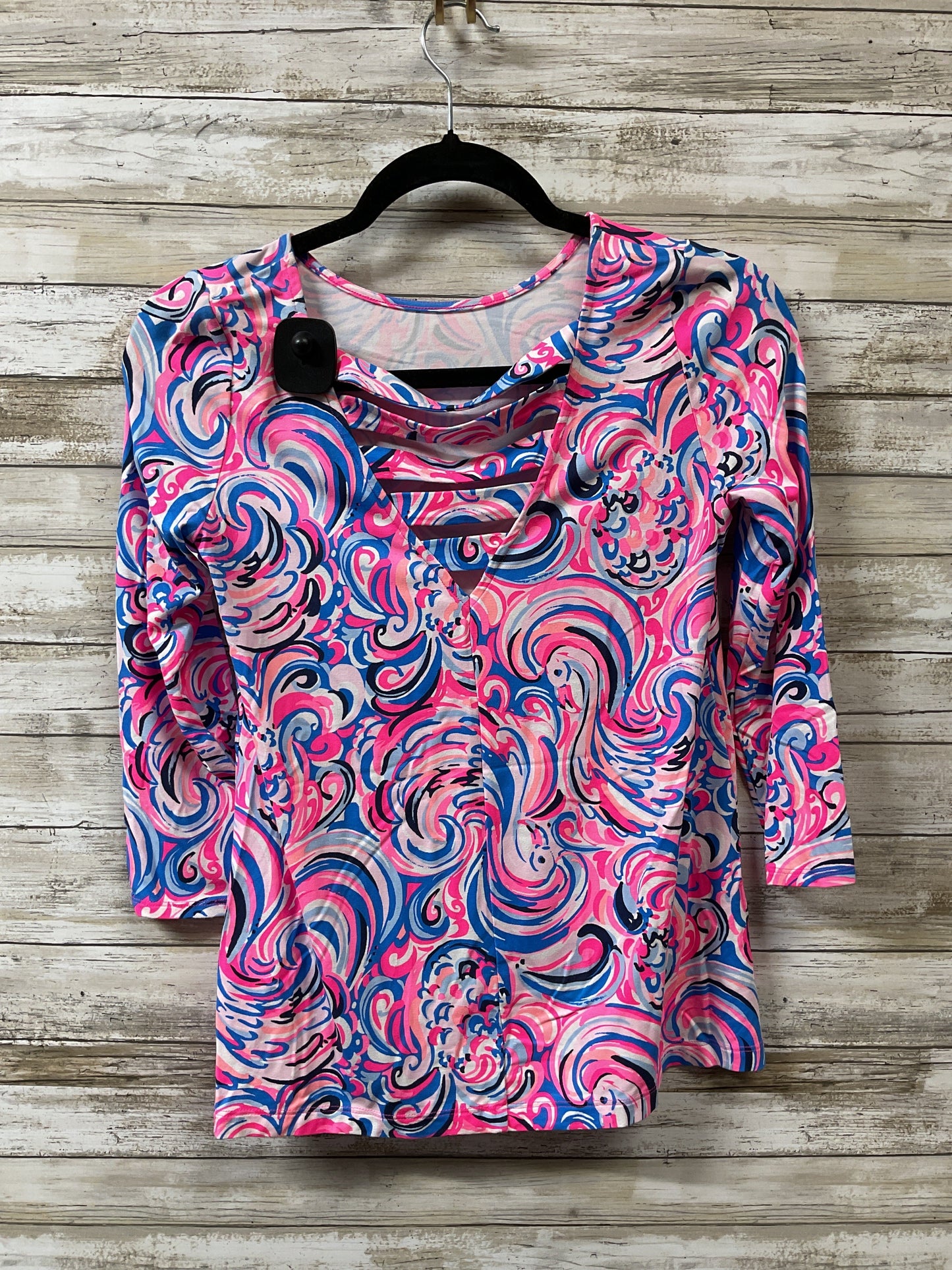 Top Ls By Lilly Pulitzer In Blue & Pink, Size:Xs
