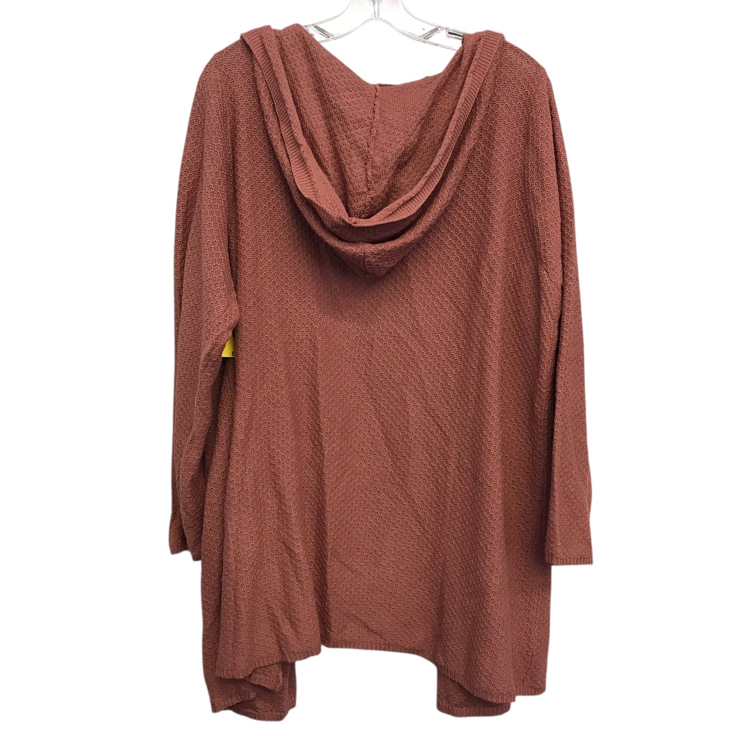 Sweater Cardigan By Maurices In Orange, Size:2X