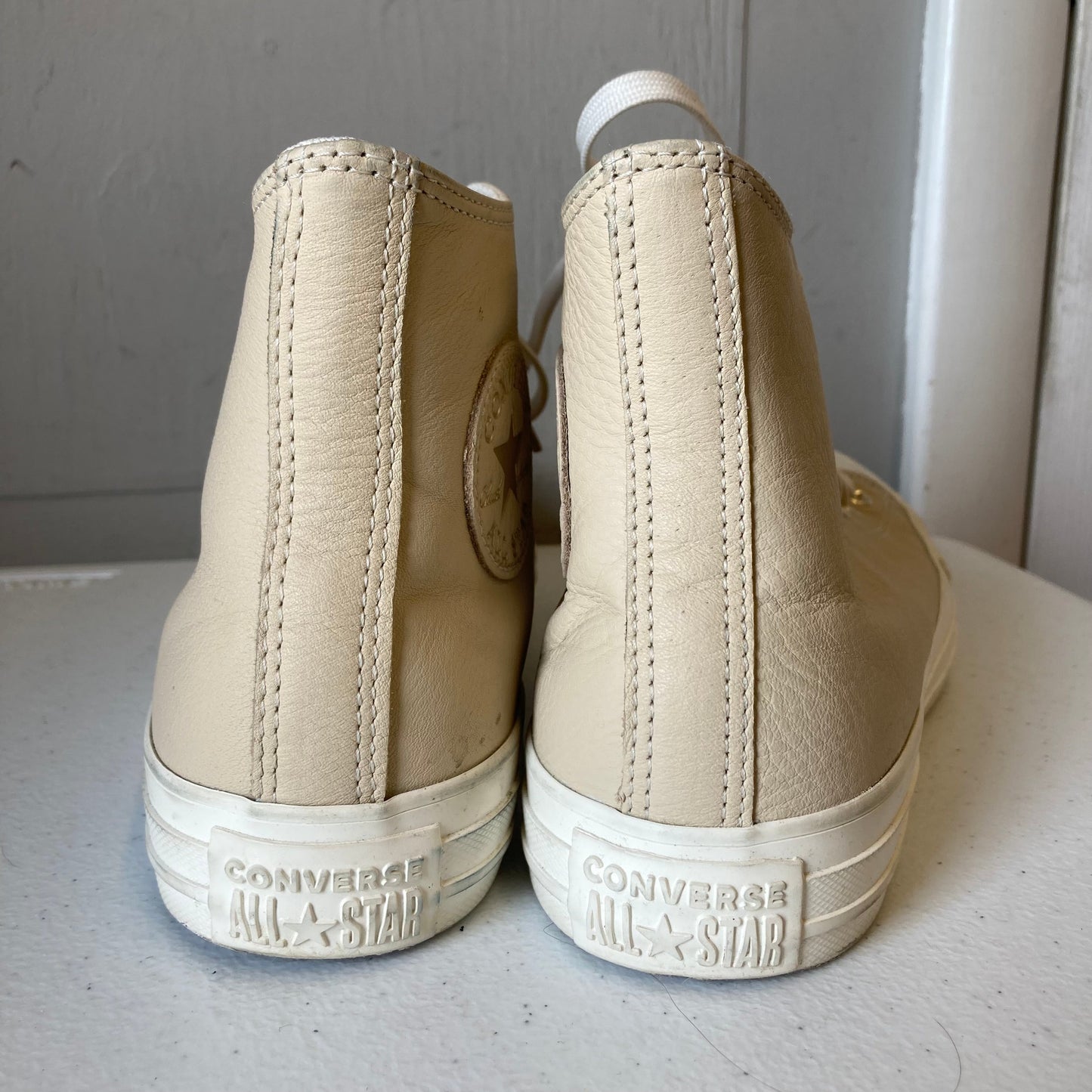 Shoes Sneakers By Converse In Tan, Size:7.5
