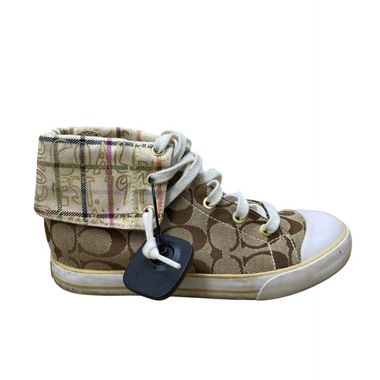 Shoes Designer By Coach In Brown, Size:6