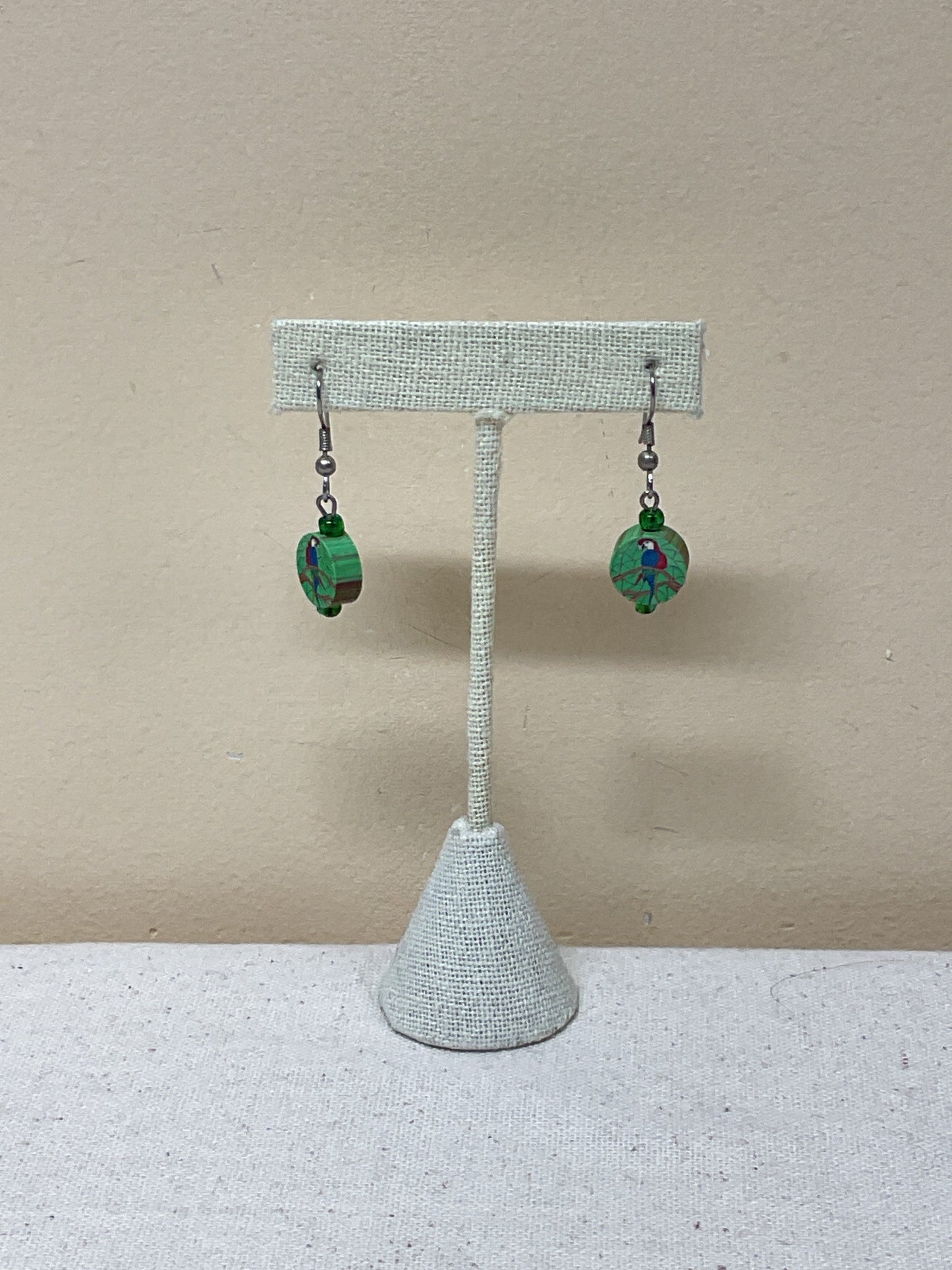 Earrings Dangle/Drop By Cmf In Green