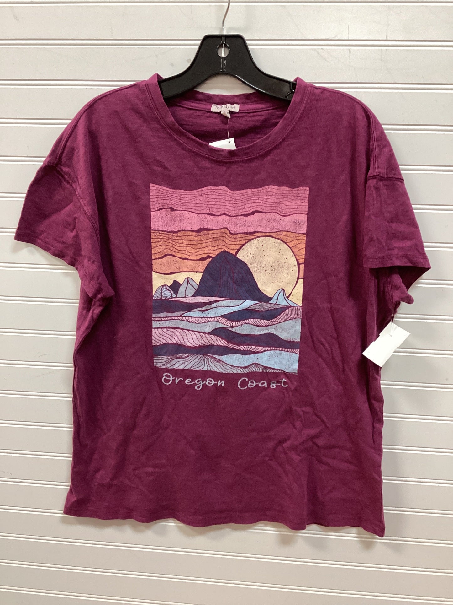 Top Ss By Cmc In Purple, Size:L