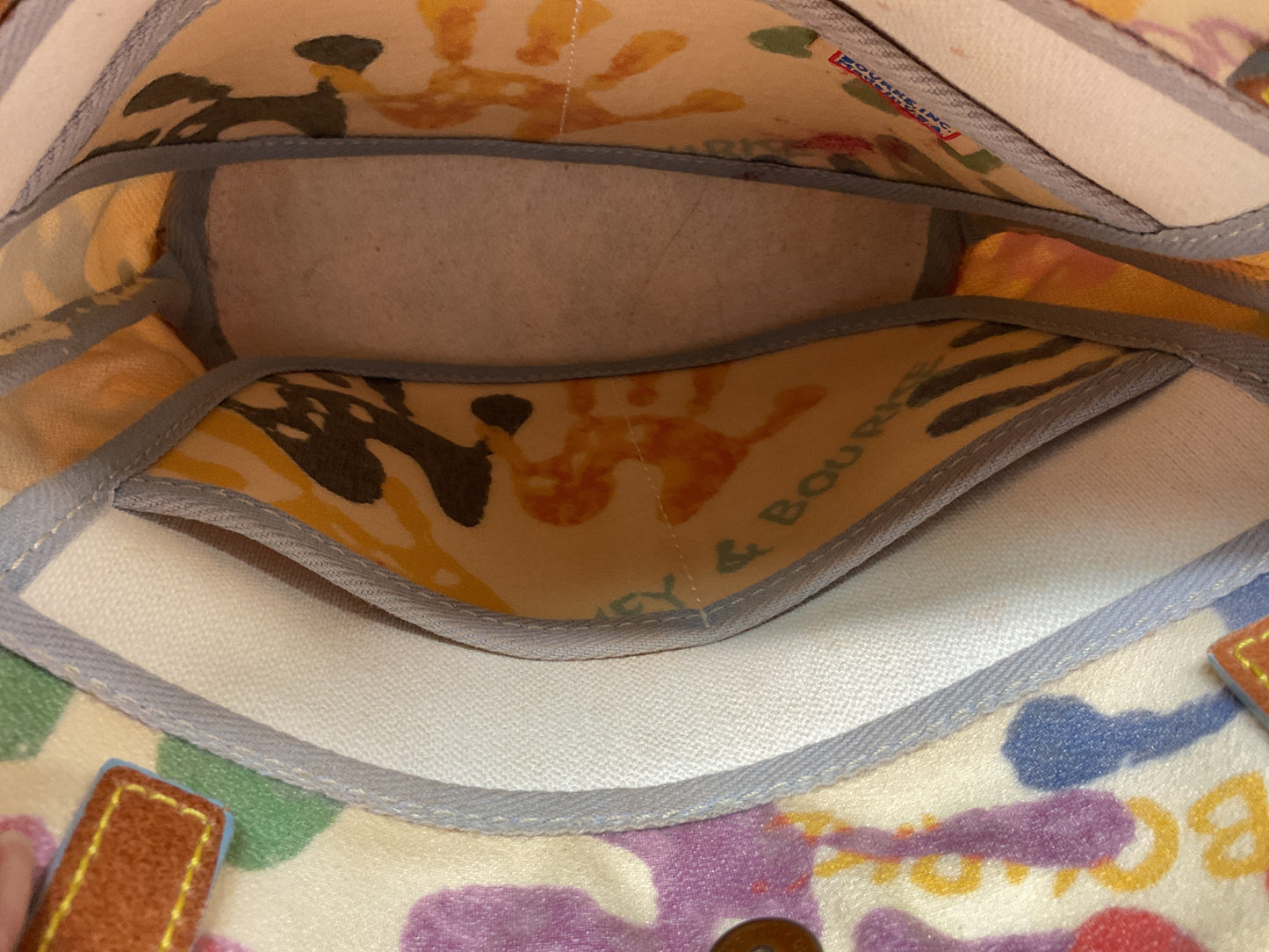 Handbag Designer By Dooney And Bourke In Multi, Size:Small