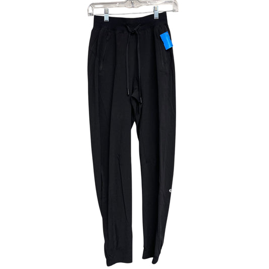 Athletic Pants By Lululemon In Black, Size:Xs
