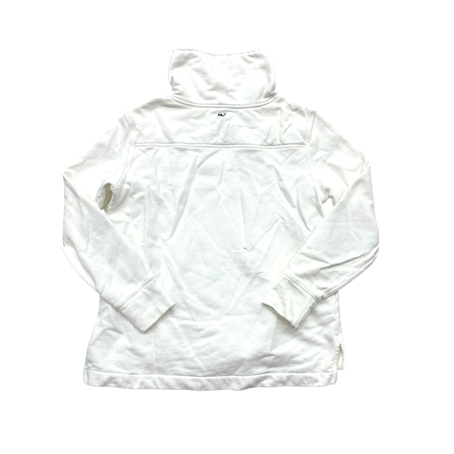 Athletic Sweatshirt Collar By Vineyard Vines In White, Size:S