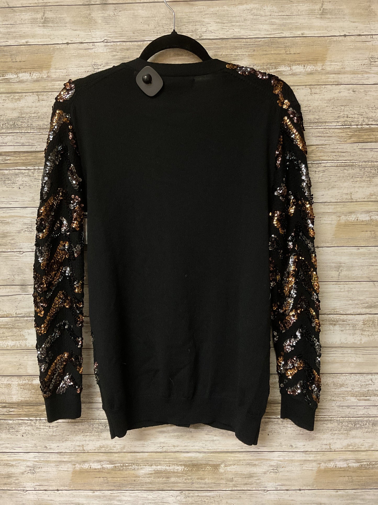 Sweater Cardigan Designer By Marc By Marc Jacobs In Gold & Silver, Size:S