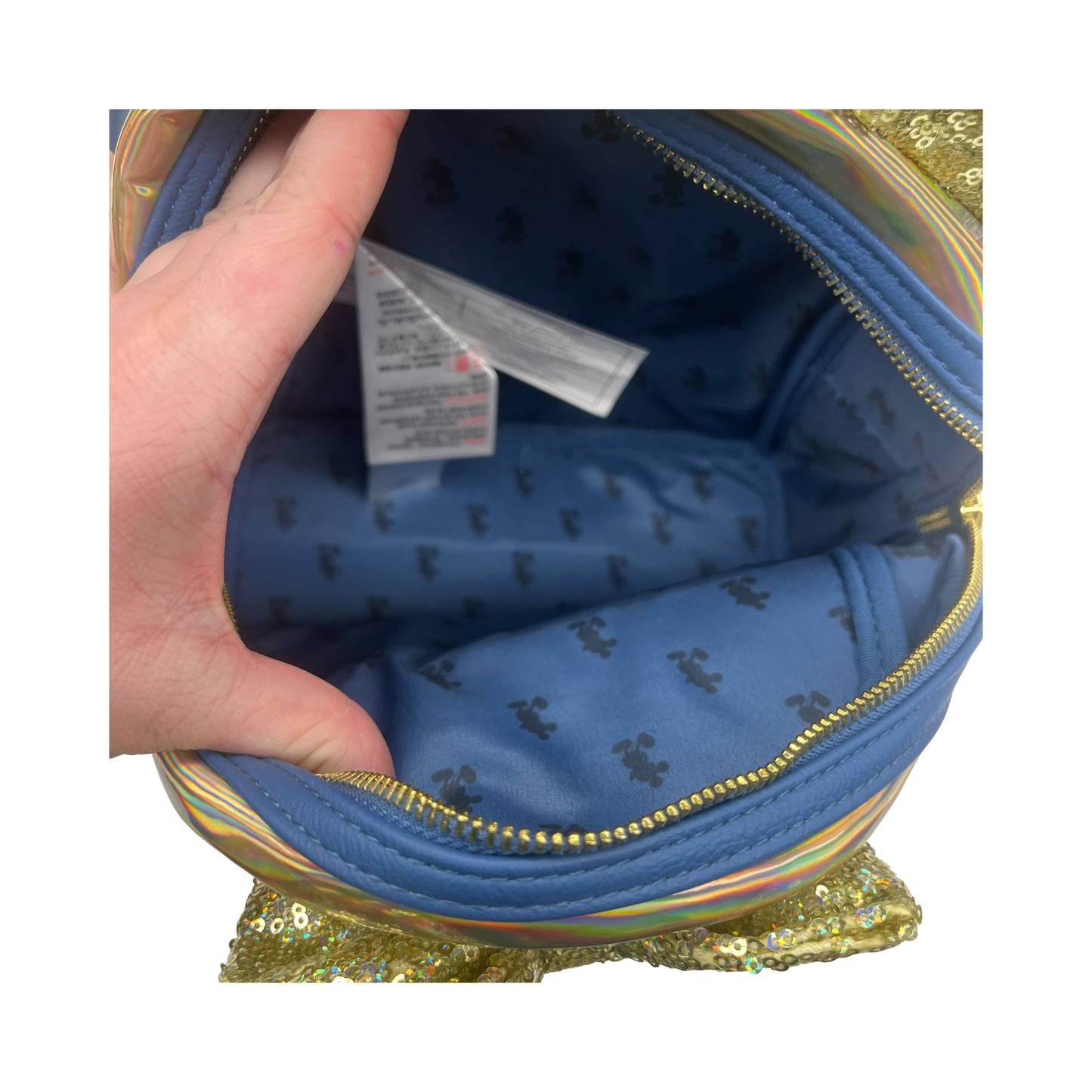 Backpack By Loungefly In Gold, Size:Medium