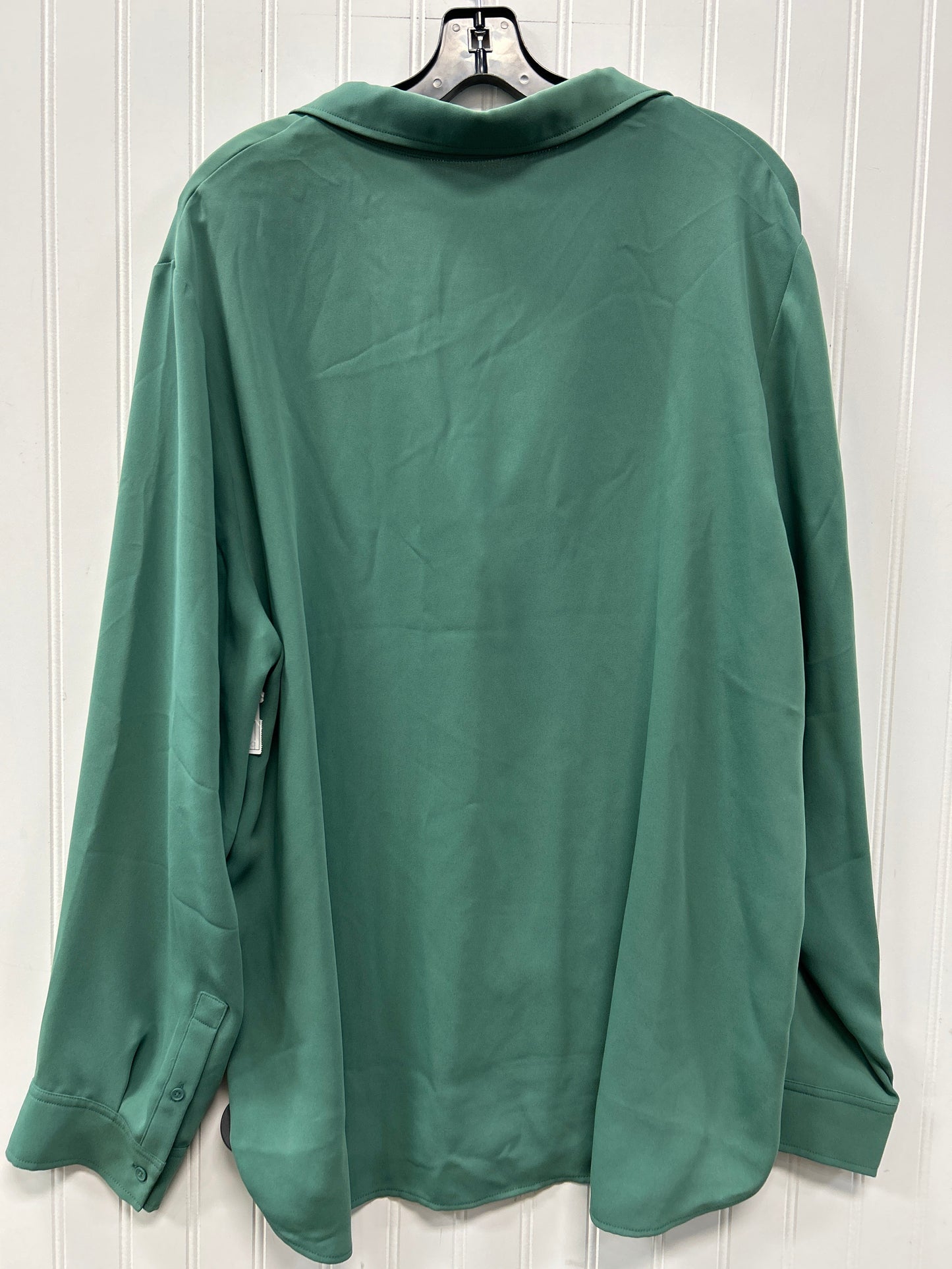 Top Ls By Babaton In Green, Size:2X