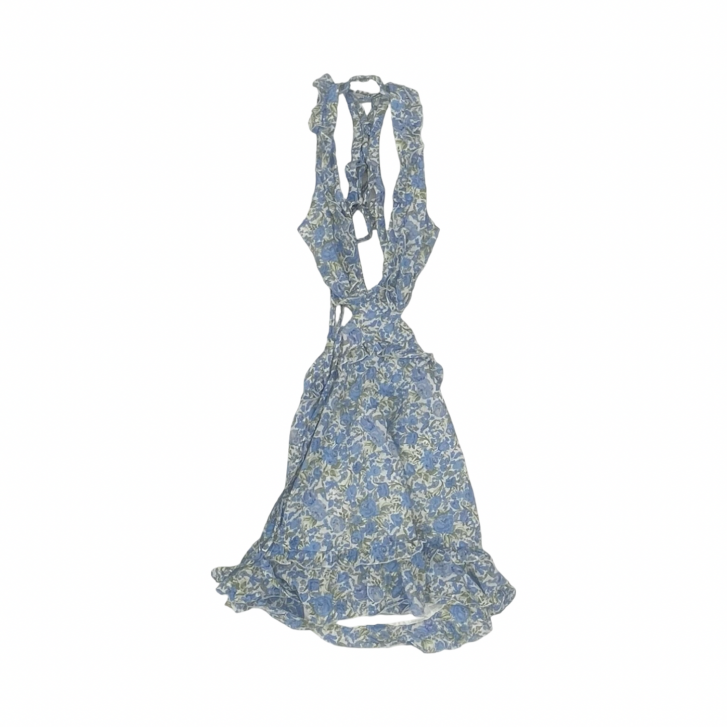 Dress Casual Short By Mable In Blue & White, Size:S