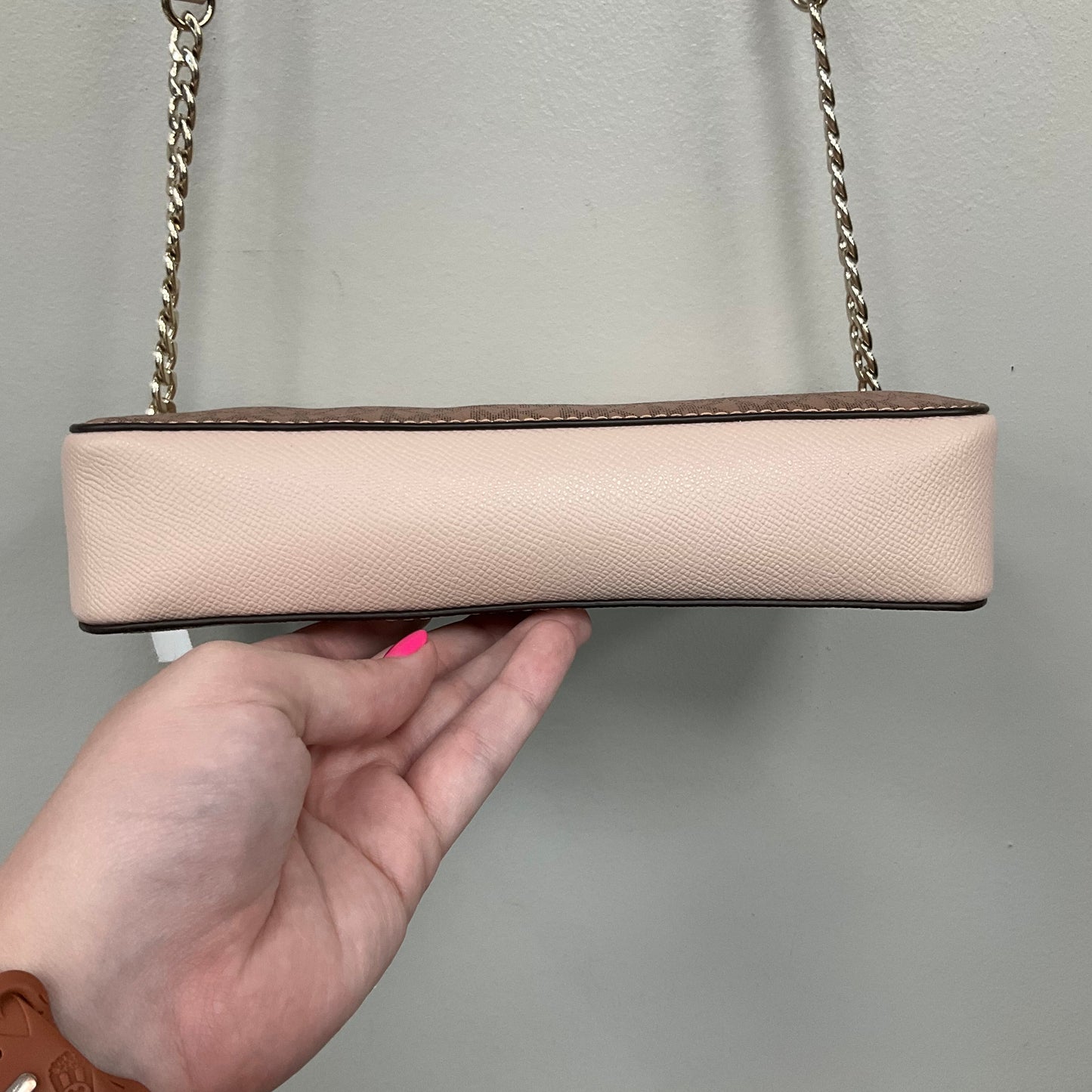 Crossbody Designer By Michael Kors In Rose Gold, Size:Medium