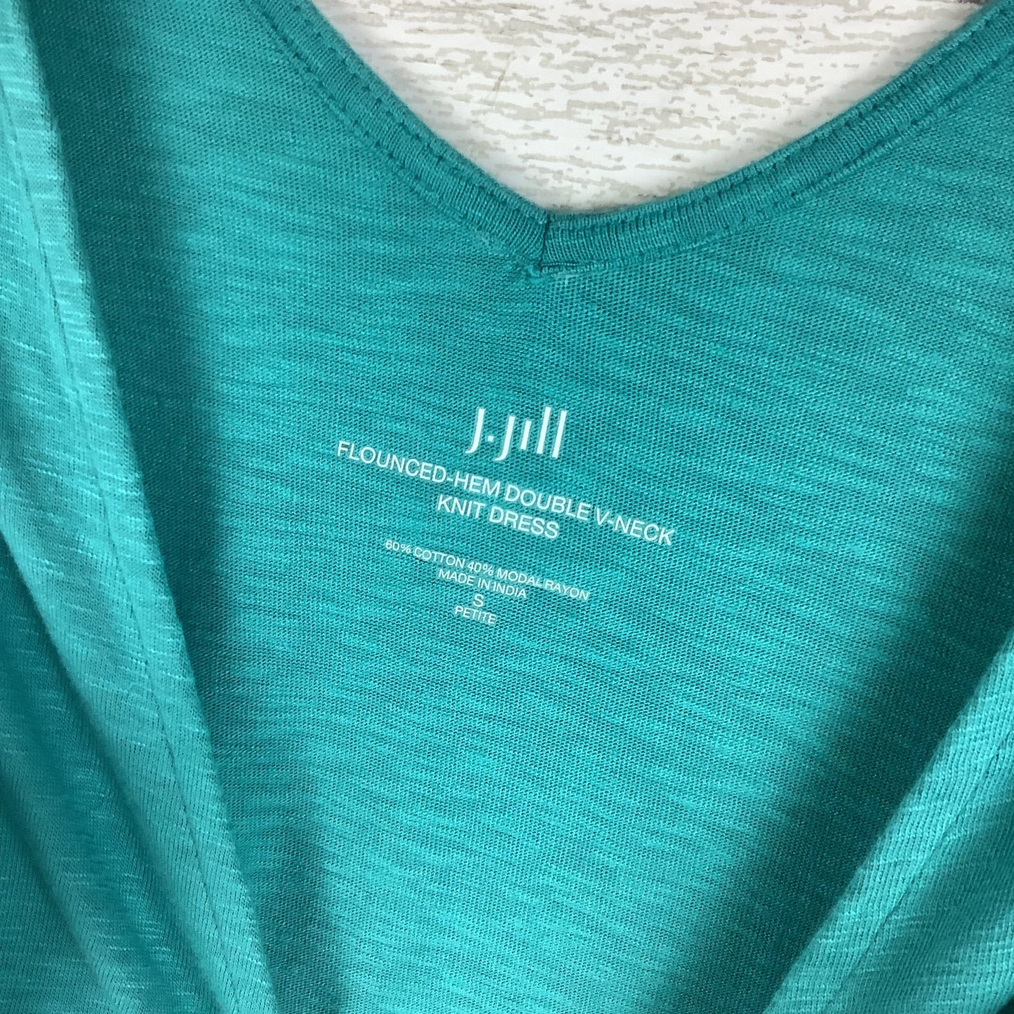 Dress Casual Short By J. Jill In Teal, Size: S petite