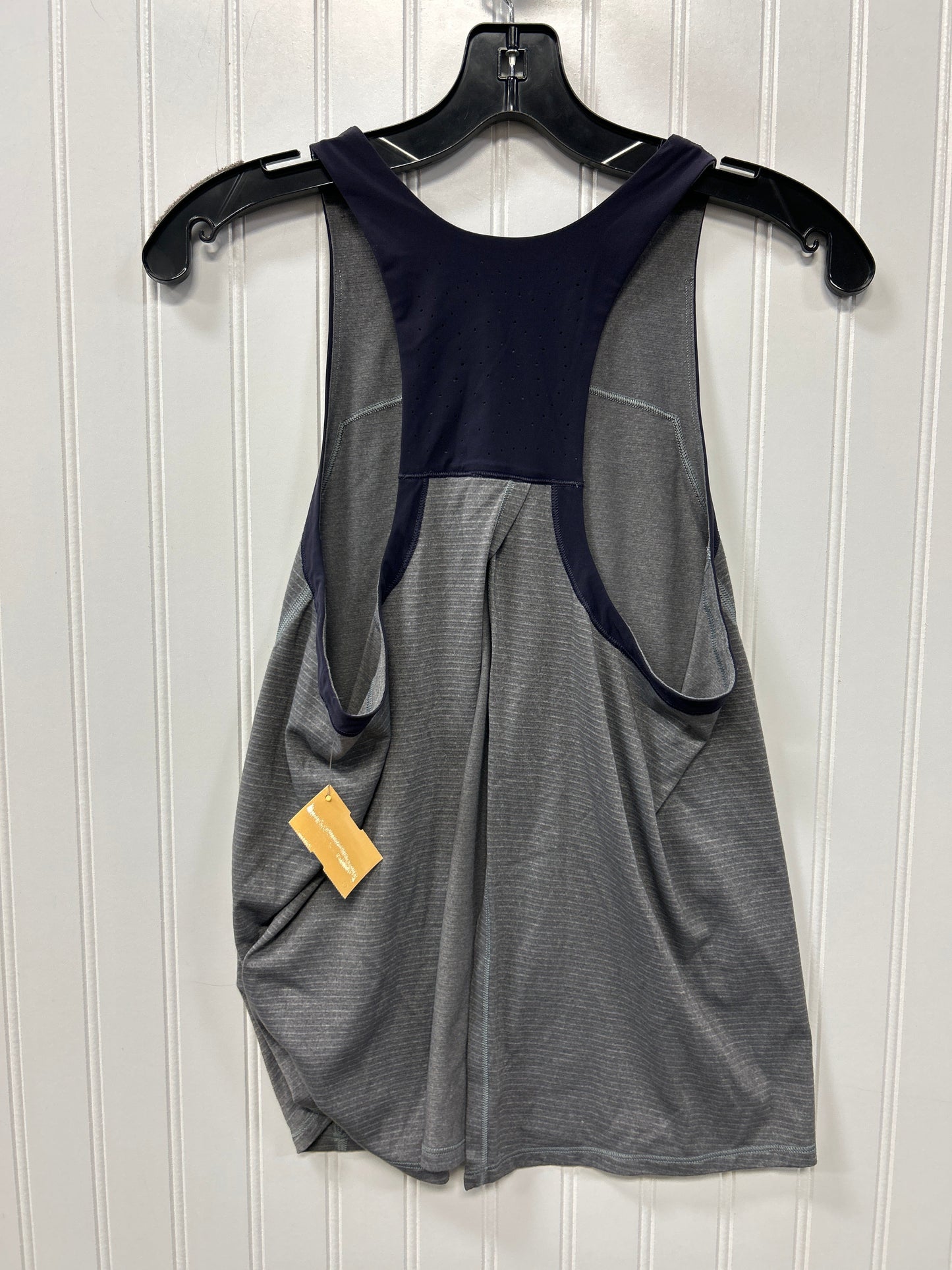 Athletic Tank Top By Lululemon In Grey & Purple, Size:S