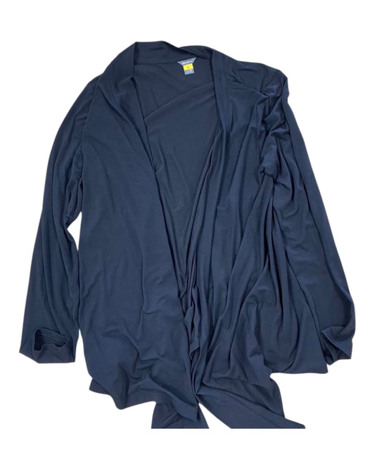 Cardigan By Eddie Bauer In Black, Size:Xl