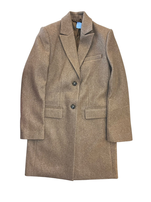 Coat Parka By Calvin Klein In Brown, Size:Xs