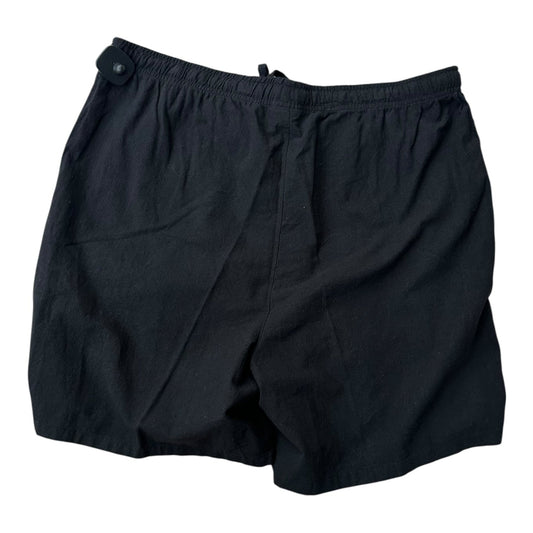Shorts By Laura Scott In Black, Size:18